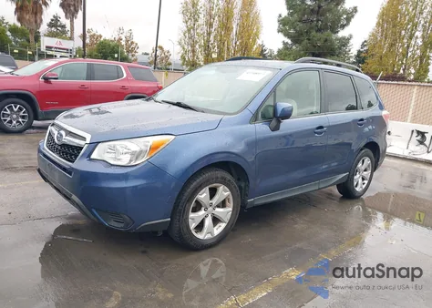 2014 Subaru Forester 2.5I Premium from USA, damaged, VIN JF2SJAEC6EH474740